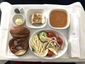 Lufthansa Business Class Flight Review with New Livery and Logo Redesign