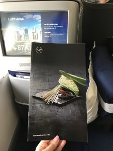 Lufthansa Business Class Flight Review with New Livery and Logo Redesign