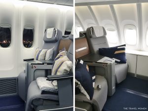 Lufthansa Business Class Flight Review with New Livery and Logo Redesign