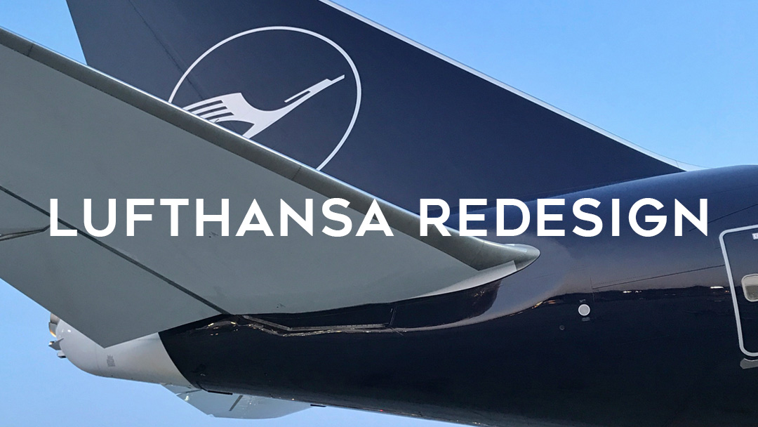 Lufthansa Business Class Flight Review with New Livery and Logo Redesign