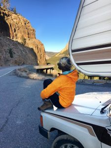 Whitney and Penny Lane by Spencer Murphy Yellowstone National Park