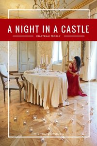 Spiral stairs A NIGHT IN A CASTLE Chateau Mcely Czech Republic
