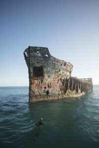 SS Sapona Bimini Padi scuba diving wreck