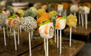 Cruise Guide: Celebrity Summit Revolution Renovations sushi pops Qsine