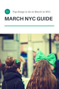 MARCH NYC GUIDE