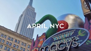 April in NYC