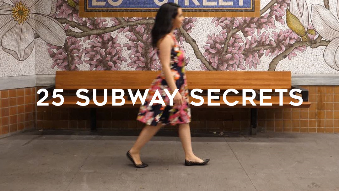 25 NYC subway secrets