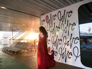 Celebrity Cruises Edge love wall art