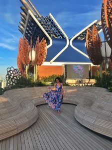 Celebrity Cruises Edge rooftop garden