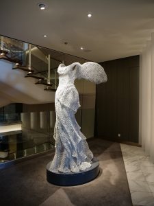 Celebrity Cruises Edge art collection Winged Nike statue