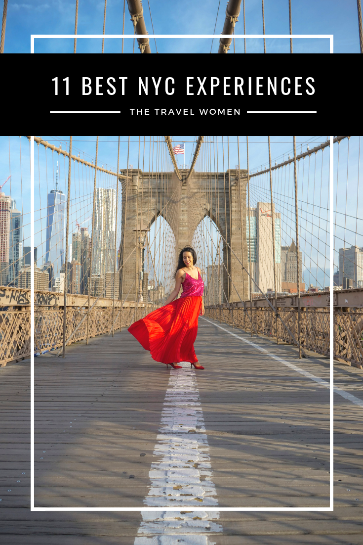 11 best NYC Experiences like walking across the Brooklyn Bridge