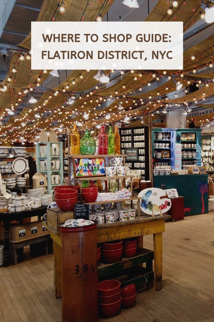 Where to Shop in the Flatiron District, NYC