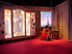 Rose parents Paris Apartment Making Maisel Marvelous: Paley Center NYC Instagram exhibit