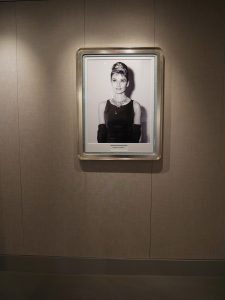 NYC Tiffany and Co Valentine’s Day Subway Flower Installation Audrey Hepburn