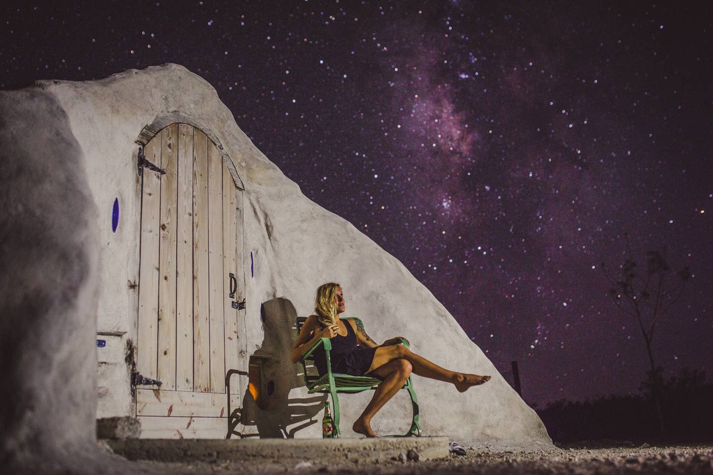 Most Unique USA Airbnbs adobe dome desert stars The Travel Women