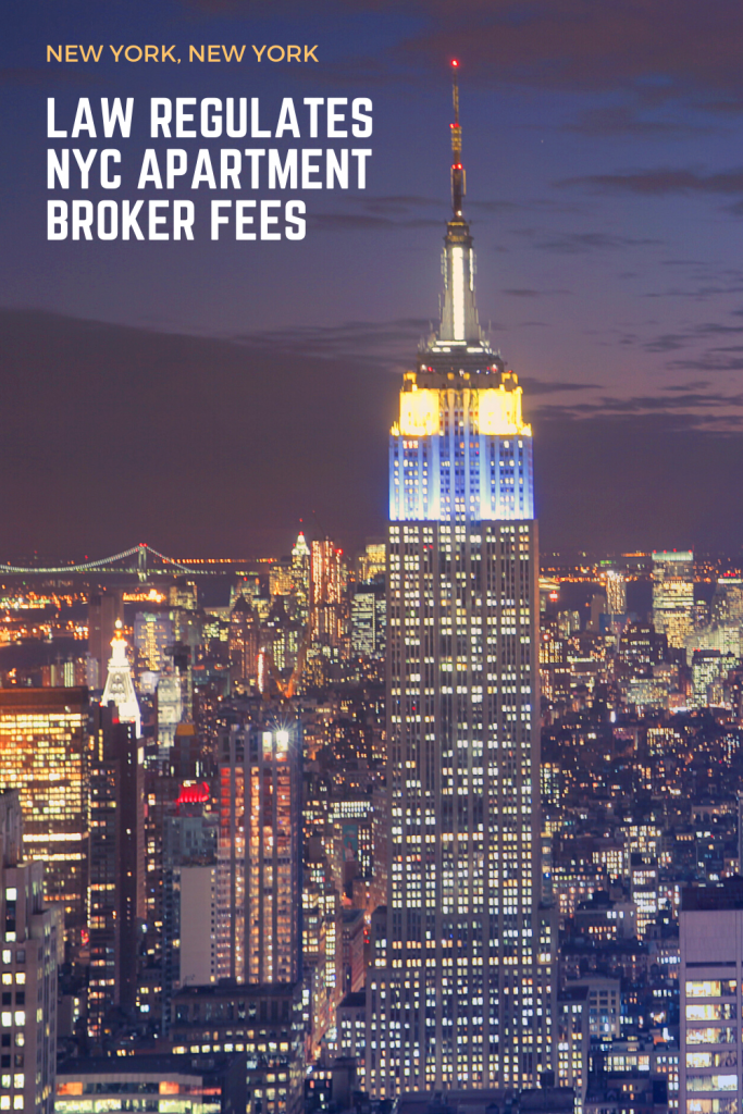 NYC Law Regulates Tenants’ Broker And Security Fees - The Travel Women