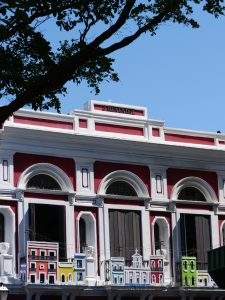 San Juan Puerto Rico secrets house with balcony of architecture mini houses