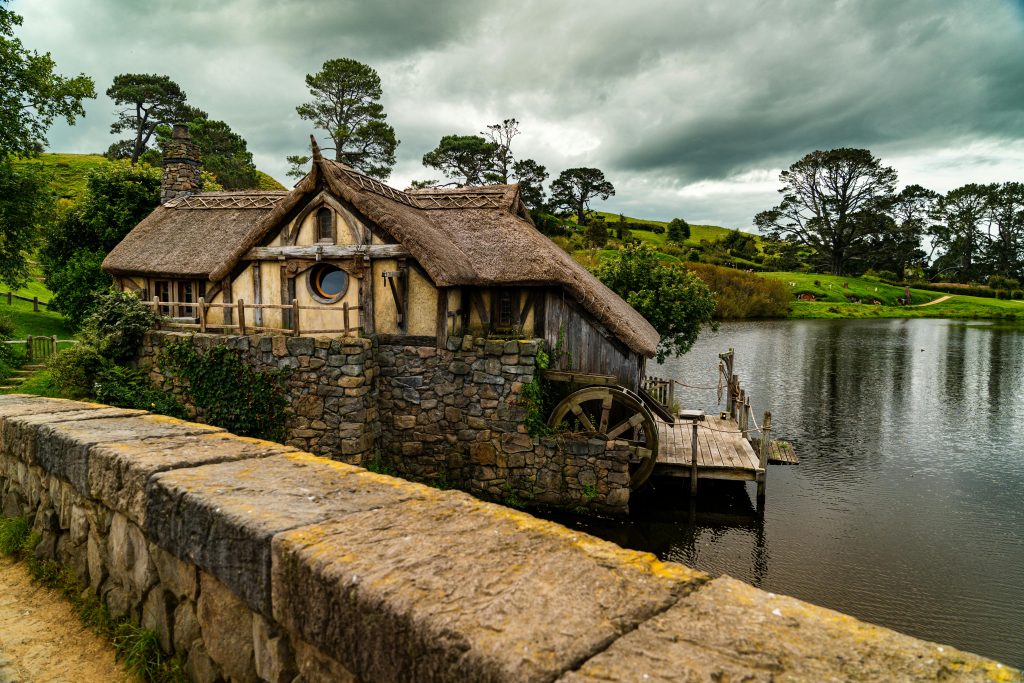 Shire earthy home on the water